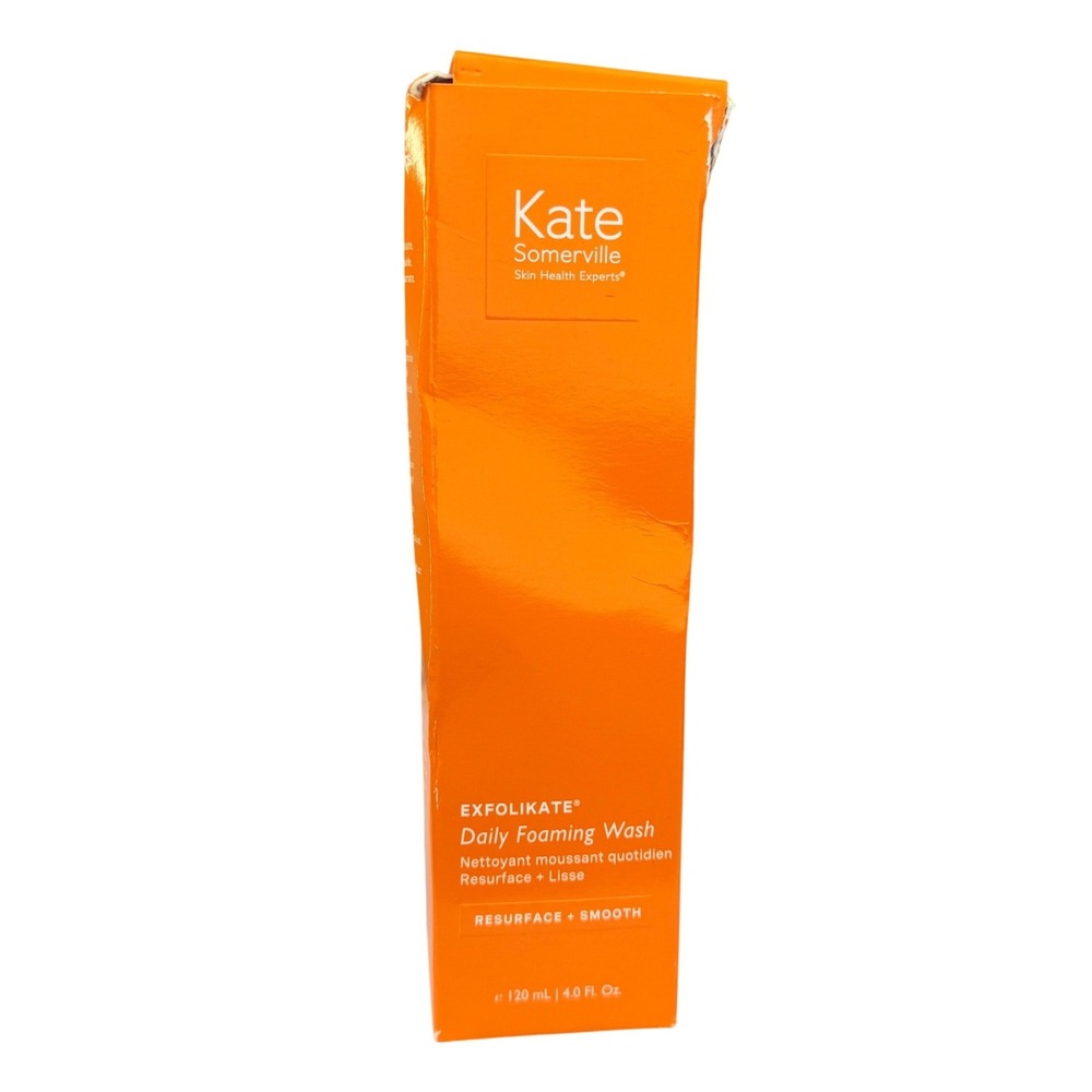 Kate Somerville ExfoliKate Daily Foaming Wash 4.0 Fl Oz AHA Cleanser Resurface